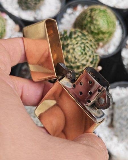 ไฟแช็คทองคำแท้ Vintage Zippo​ 18k​ Solid​ Gold​ ปี​ 1997​ สุดแล้วครับ ราคาแบ่งปันครับ รูปที่ 10
