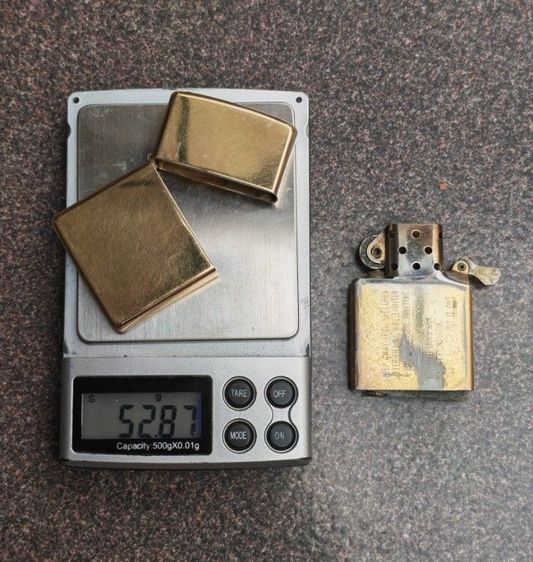 ไฟแช็คทองคำแท้ Vintage Zippo​ 18k​ Solid​ Gold​ ปี​ 1997​ สุดแล้วครับ ราคาแบ่งปันครับ รูปที่ 17