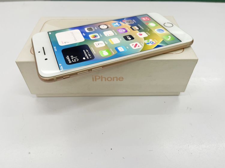 Iphone 8 Plus 128 GB TH แบต 100 ครบ สภาพสวย  ใช้งานได้ดี ราคาถูกใจ รูปที่ 7