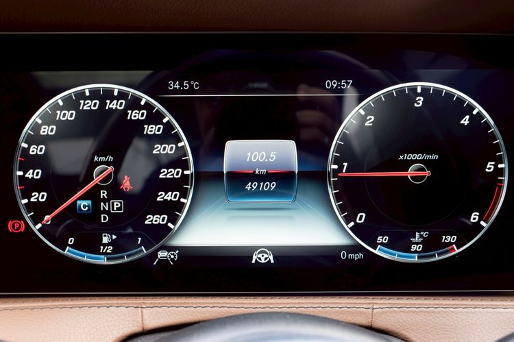 Mercedes-Benz S-Class 2018 S350 Sedan ดีเซล ไม่ติดแก๊ส เกียร์อัตโนมัติ บรอนซ์เงิน รูปที่ 2