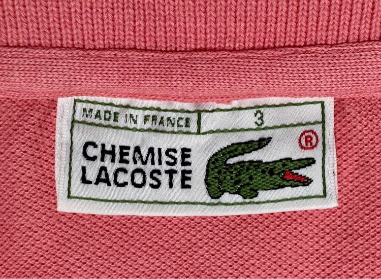 ⚠️MADE IN FRANCE‼️เสื้อโปโล LACOSTE ของแท้ ORIGINAL สีสวยสดใส รูปที่ 2