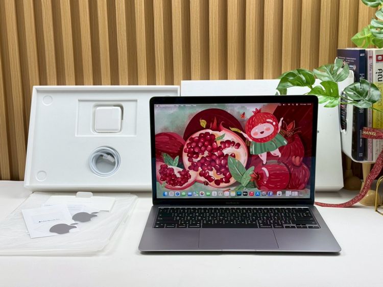 Apple แมค โอเอส 8 กิกะไบต์ อื่นๆ ไม่ใช่ MacBook Air 13-inch M1,2020 Ram8GB SSD512GB SpaceGray