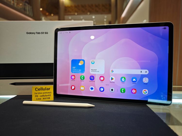 Samsung Tab S11 5G สวยไร้รอย ประกันศูนย์ไทย10เดือน ครบกล่อง รูปที่ 2