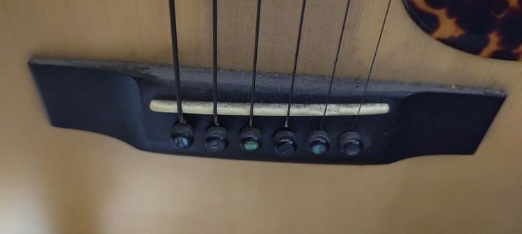 ขาย กีตาร์ all solid (ไม้แท้) record king รูปที่ 5