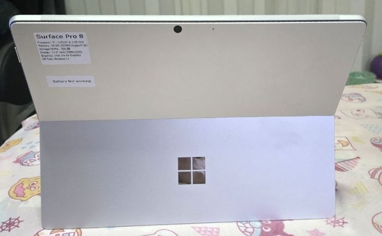 Dell อื่นๆ ไม่ใช่ 16 กิกะไบต์ วินโดว์ USB แรไอเทม Microsoft Surface Pro8  i7 1185G7 แรม16 ssd 256  วินแท้ คีไฟ อุปกรณ์ครบ