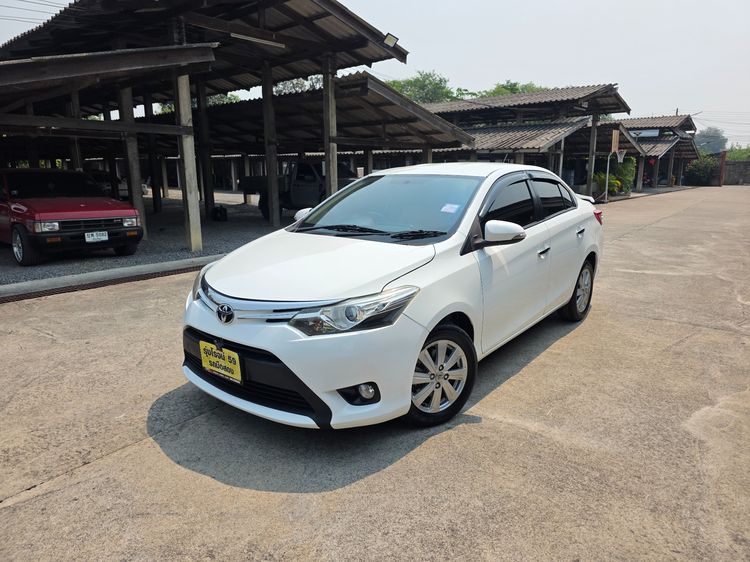 Toyota Vios 2013 1.5 G Sedan เบนซิน ไม่ติดแก๊ส เกียร์อัตโนมัติ ขาว รูปที่ 2