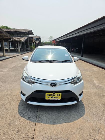 Toyota Vios 2013 1.5 G Sedan เบนซิน ไม่ติดแก๊ส เกียร์อัตโนมัติ ขาว รูปที่ 3