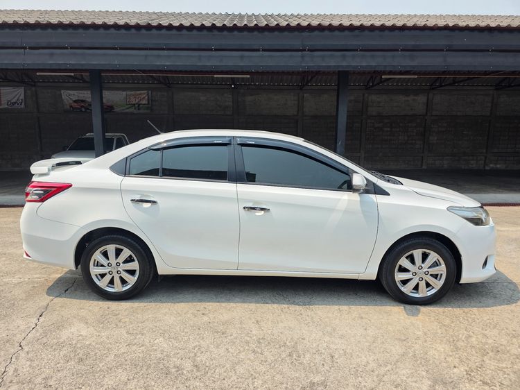 Toyota Vios 2013 1.5 G Sedan เบนซิน ไม่ติดแก๊ส เกียร์อัตโนมัติ ขาว รูปที่ 4