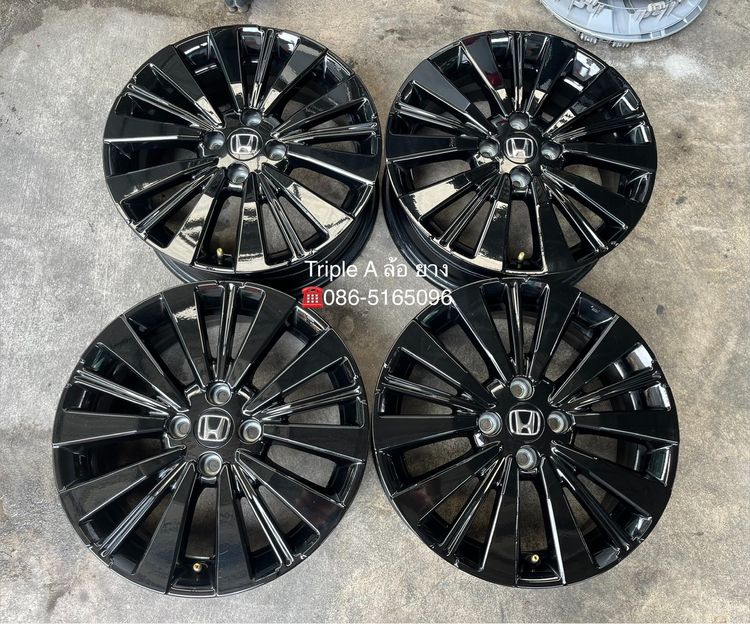 ✨ล้อแม็ก✨Honda City Hatchback RS ขอบ 16 สีดำแท้💯💖สวยกริ๊บ💖 รูปที่ 7