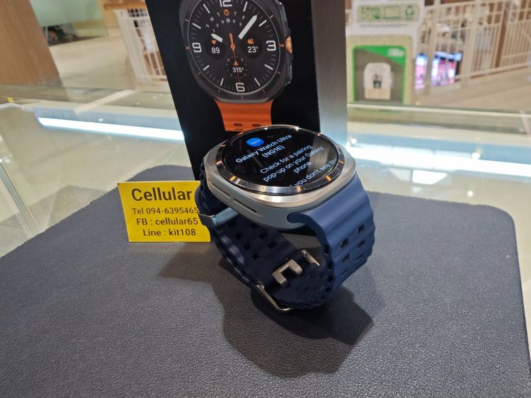 (ติดจอง)Galaxy Watch Ultra 47mm LTE ปี2025 ประกันศูนย์6เดือนกว่า สภาพสวย รูปที่ 3