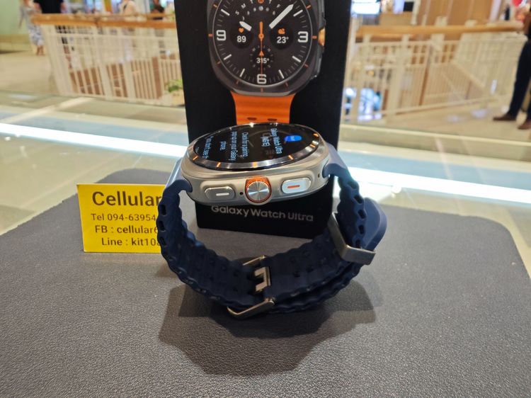 (ติดจอง)Galaxy Watch Ultra 47mm LTE ปี2025 ประกันศูนย์6เดือนกว่า สภาพสวย รูปที่ 4