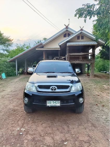 รถ Toyota Hilux Vigo 2.5 E Prerunner สี ดำ