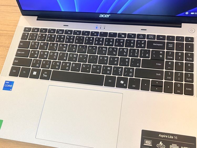 Acer Aspire Lite 16 AL16-52P-51Y1 Ram 16GB SSD 512GB ประกันยาว สภาพใหม่ รูปที่ 6