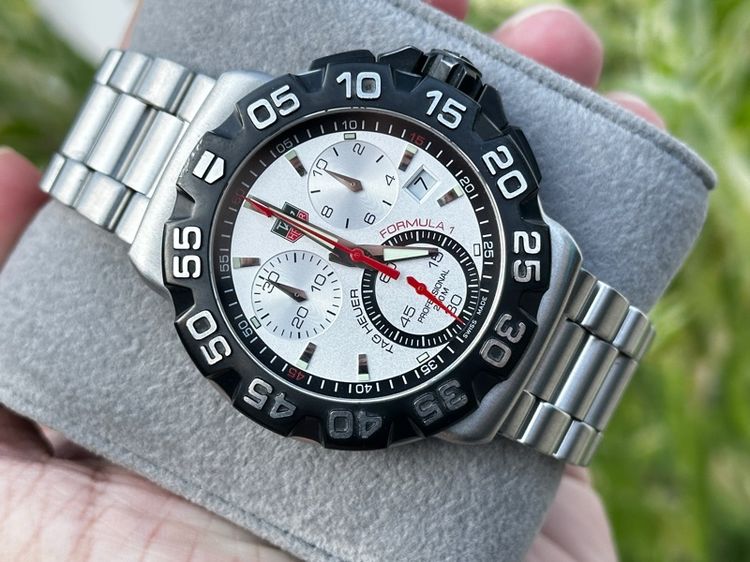 TAG Heuer Formula 1 Chronograph Silver dial  รูปที่ 2