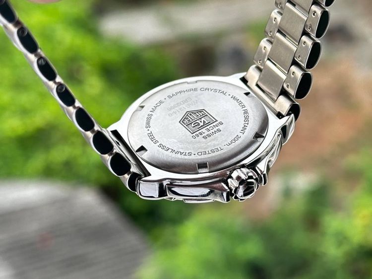 Tag Heuer F1 Black Dail ขอบเพชรแท้ 120เม็ด หายาก รูปที่ 5