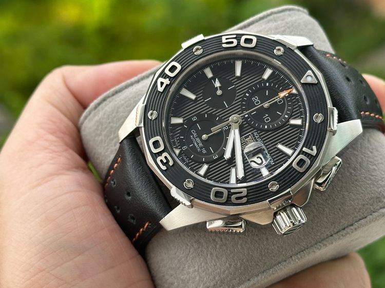 TAG Heuer Aquaracer Leonardo 500M Chronograph Calibre 16 รูปที่ 3