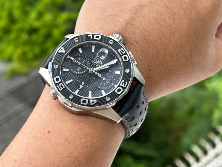 TAG Heuer Aquaracer Leonardo 500M Chronograph Calibre 16 รูปที่ 8