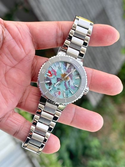 Oris Aquis Date Upcycle สวยหายาก ไซต์ 36.5mm ห้ามพลาด รูปที่ 3