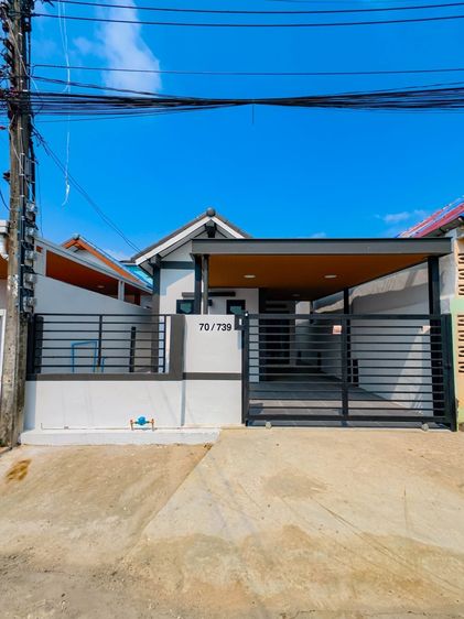 ขาย บ้านเดี่ยวพร้อมอยู่ เฟอร์ครบ ไม่ต้องแต่งเพิ่ม  2 นอน 2 น้ำ มบ.อมรทรัพย์ ทำเลดี ใกล้ ตลาดหนองจอก และร้านสะดวกซื้อ