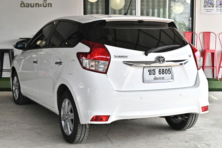 Toyota Yaris 2014 1.2 G Sedan เบนซิน ไม่ติดแก๊ส เกียร์อัตโนมัติ ขาว รูปที่ 4