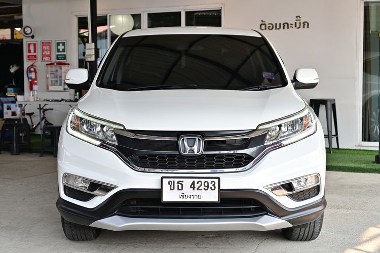 Honda CR-V 2015 2.0 S Utility-car เบนซิน ไม่ติดแก๊ส เกียร์อัตโนมัติ ขาว รูปที่ 2