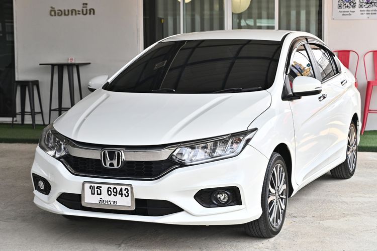 รถ Honda City 1.5 Sv i-VTEC สี ขาว