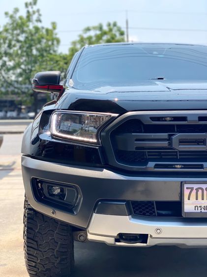 Ford Ranger 2020 2.0 Raptor 4WD Pickup ดีเซล ไม่ติดแก๊ส เกียร์อัตโนมัติ ดำ รูปที่ 3