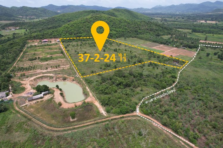 ขายที่ดิน 38 ไร่ วิวสวย ติดเขา ต.หนองพลับ อ.หัวหิน 