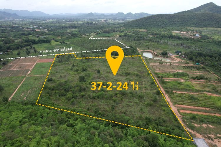 ขายที่ดิน 38 ไร่ วิวสวย ติดเขา ต.หนองพลับ อ.หัวหิน  รูปที่ 3