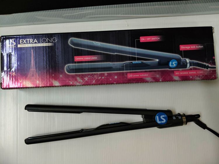 อุปกรณ์เสริมความงาม เครื่องหนีบผม LESASHA EXTRA LONG HAIR LS0911 สภาพดี มือสอง ใช้งานได้ปกติ