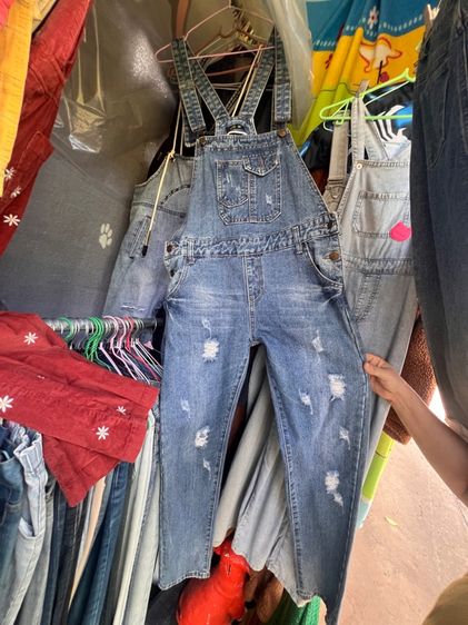 เอี๊ยมกางเกงขายาวและขาสั้น รูปที่ 10