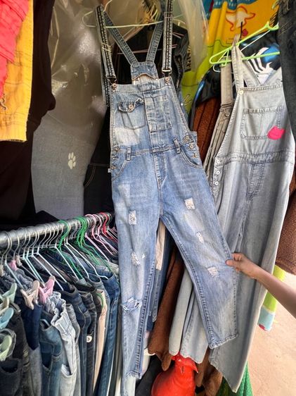 เอี๊ยมกางเกงขายาวและขาสั้น รูปที่ 7