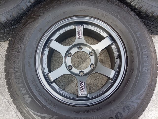 แม็ก te37 ขอบ 16 กว้าง 7.5 offset 20 พร้อมยาง goodyear ปลายปี 21 รูปที่ 3