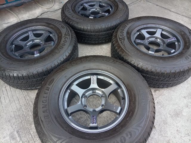 แม็ก te37 ขอบ 16 กว้าง 7.5 offset 20 พร้อมยาง goodyear ปลายปี 21 รูปที่ 4