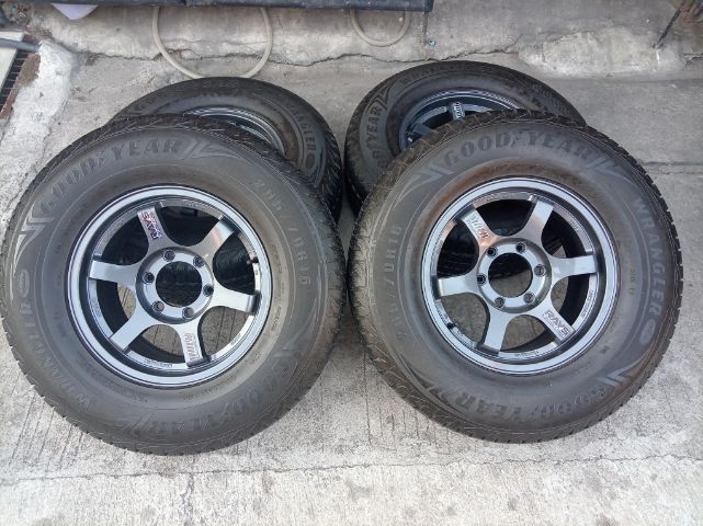 แม็ก te37 ขอบ 16 กว้าง 7.5 offset 20 พร้อมยาง goodyear ปลายปี 21 รูปที่ 6