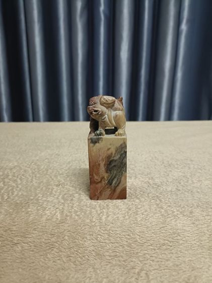 ตราประทับแกะสลักหัวสิงห์คู่ รูปที่ 4