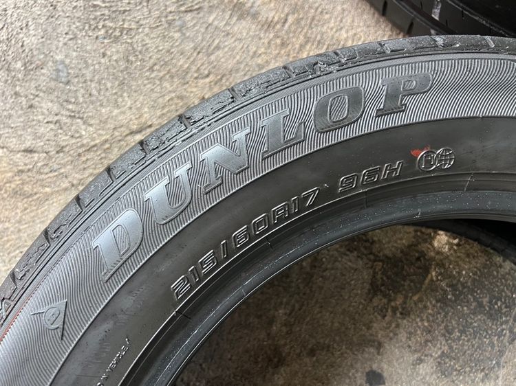 ยาง Dunlop Ec300 215 60 17 ปี24 คู่ 1300 บาท สภาพดี รูปที่ 5