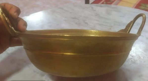 หม้อทองเหลืองโบราณ รูปที่ 3