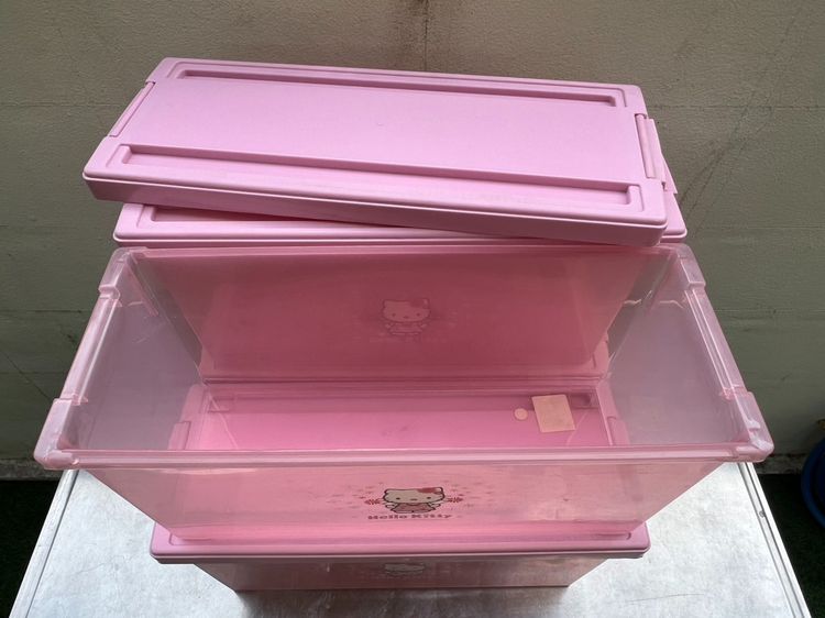 กล่องพลาสติกคิตตี้ Sanrio แท้ รูปที่ 4