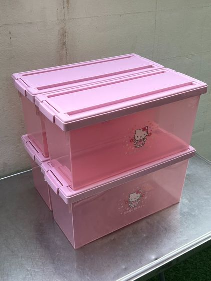 กล่องพลาสติกคิตตี้ Sanrio แท้ รูปที่ 3