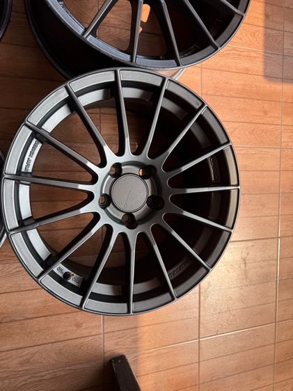 ล้อRs05rrขอบ17กว้าง8.5et35 งานNK 5รู114 สีเทา รูปที่ 4