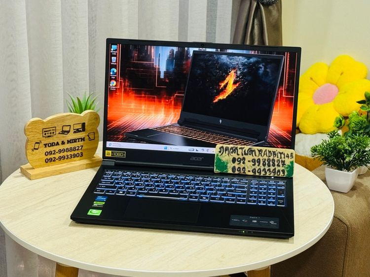 Gaming Core i5 Gen12 การ์ดจอแยก Nvidia RTX3050  ,Ram 16G , M.2 Pcle 512G จอ15.6" 144Hz ประกันศูนย์ Onsite 2028 รูปที่ 2