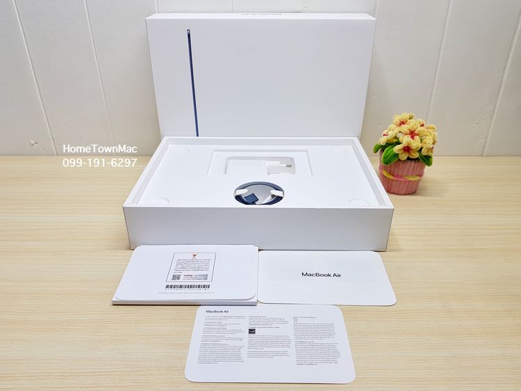 MacbookAir (Retina13-inch, 2025) M4 10-Core CPU 10-Core GPU SSD 512Gb Ram 16Gb สี Midnight ของใหม่มือ1 ประกันเดิน มีประกัน Apple Care Plus รูปที่ 2