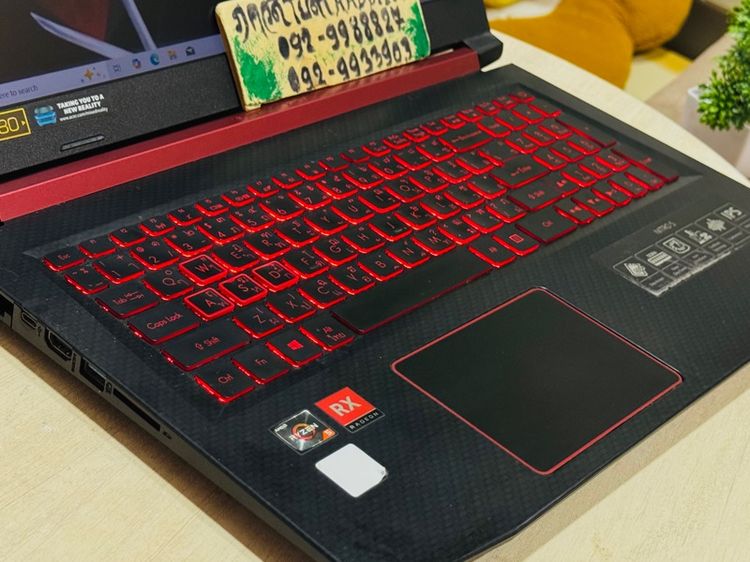 Acer Nitro Gaming Ryzen5 การ์ดจอแยก RX560X  ,Ram 8G , M.2 Pcle 128G HDD 1TB จอ15.6" Full HD คีย์บอร์ดไฟ สตรีมเกม ทำงานกราฟฟิก 3D   รูปที่ 3