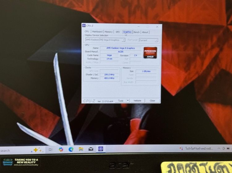 Acer Nitro Gaming Ryzen5 การ์ดจอแยก RX560X  ,Ram 8G , M.2 Pcle 128G HDD 1TB จอ15.6" Full HD คีย์บอร์ดไฟ สตรีมเกม ทำงานกราฟฟิก 3D   รูปที่ 12
