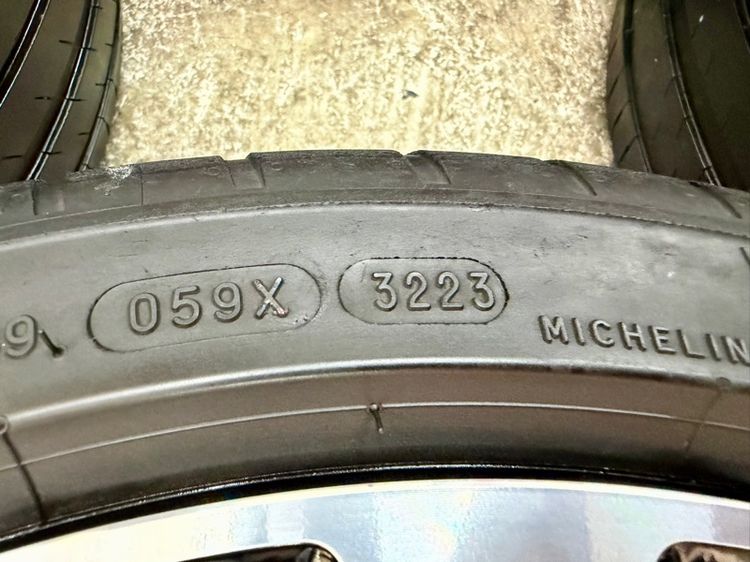 ล้อแม็ก HONDA CIVIC RS ขอบ 18” สีเดิม ยาง MICHELIN 235-40R18 ปี 23 รูปที่ 8