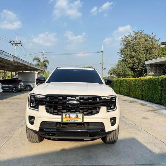 รถ Ford Everest 2.0 Titanium Plus 4WD สี ขาว