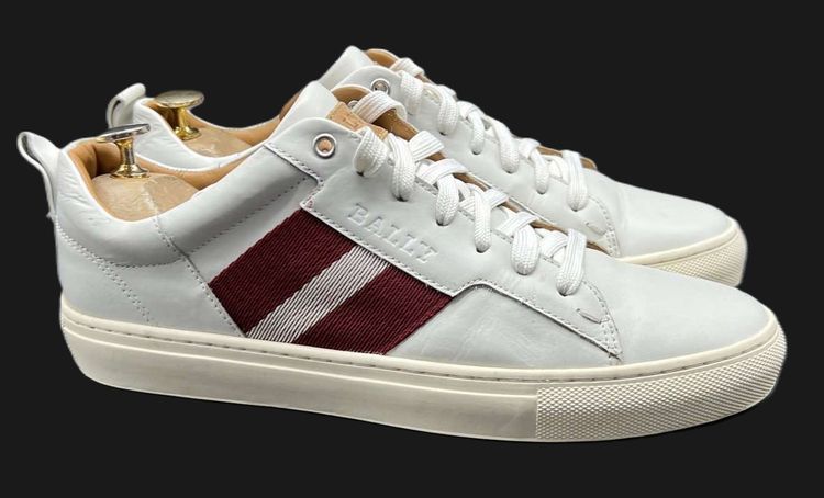 BALLY Trainer Stripe Lift low-top leather Sneakers รูปที่ 8