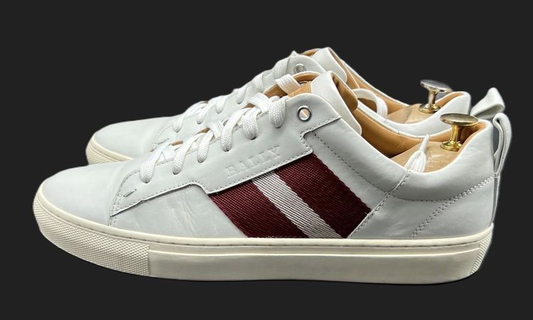 BALLY Trainer Stripe Lift low-top leather Sneakers รูปที่ 9