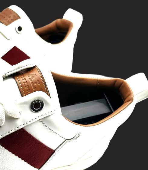 BALLY Trainer Stripe Lift low-top leather Sneakers รูปที่ 5